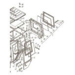 Tagaklaas T-25  T30-45200 660x890mm