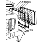 Tagaklaas T-40   T25-6700012 