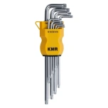 TORX-võtmete kmpl.T10-T50 9-osaline L-kujuline