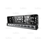 LED kaugtuli numbrialusega 100W 12500lm 10-30V +parktuli valge/kollane ECE R10,R148,R149