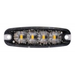 LED pinnapealne vilkur kollane 12/24V 15W ECE R10,ECE R65