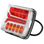 LED tagatuli 12/24V numbritulega (V)