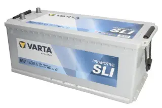 Battery 180Ah 1100A 513x223x223mm VARTA PROMOTIVE SLI Heavy Duty M7 -/+ R+ with bottom mounting