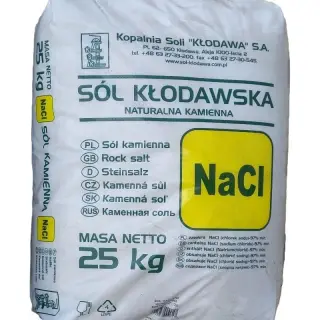 Salt 25kg natural
