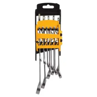 Combination spanner set 11 pcs 6-19mm
