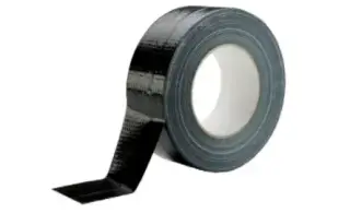 Moisture-resistant tape 50mm 50m black
