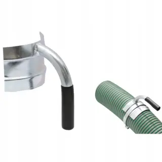 Slurry hose handle 6"