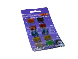 Blade fuse set 10 pcs 7.5-30A