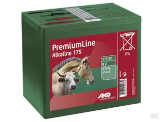 Elektrikarjuse patarei AKO Alkaline 9V/170Ah (Patarei ei ole laaditav)