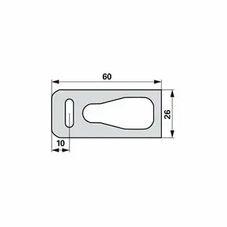 Klamber uuele tera poldile LELY 4.1249.0389.0,4-1249-0389-0,4124903890
