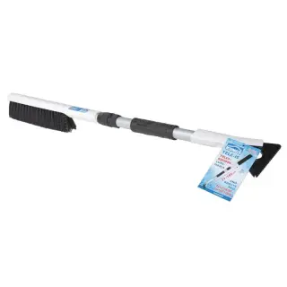 Telescopic snow brush, reinforced, L-77-105cm