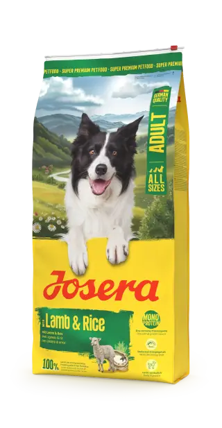 Koeratoit Josera Lamb & Rice 12.5kg