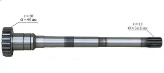 MTZ clutch shaft 70-1721113-A