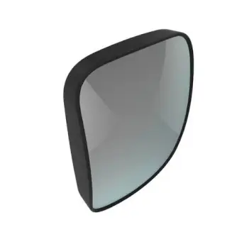Mirror John Deere 164x218mm for arm Ø18-22mm (right/left)