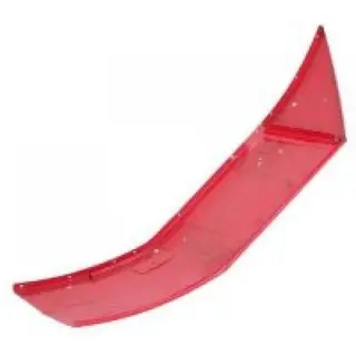 Rear right mudguard MTZ 70-8404070-01 small cab red with end piece