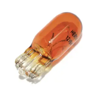 Pirn 12V 5W  W2.1x9.5 kollane