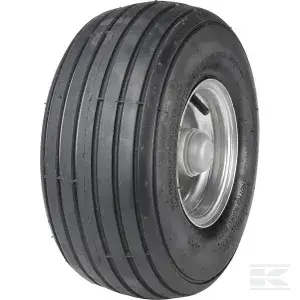 Tyre with rim 15x6.00-6 6PR Ø25mm