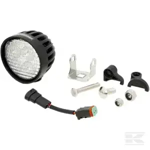 LED töötuli JD,Claas,DF,MF,Same,Fendt AL219331 10-30V 40W 4000lm Deutsch pistik