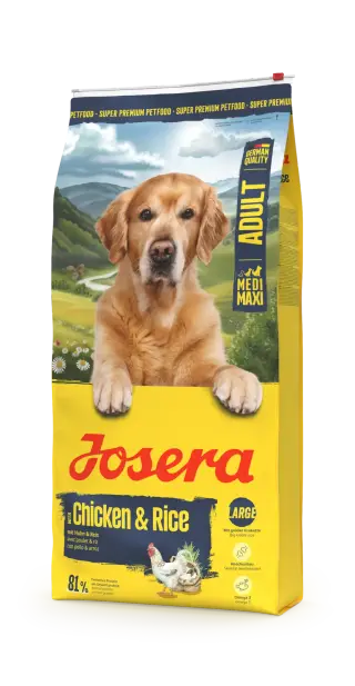 Koeratoit Josera M/M Adult Chicken&Rice 12.5kg (Large Breed)