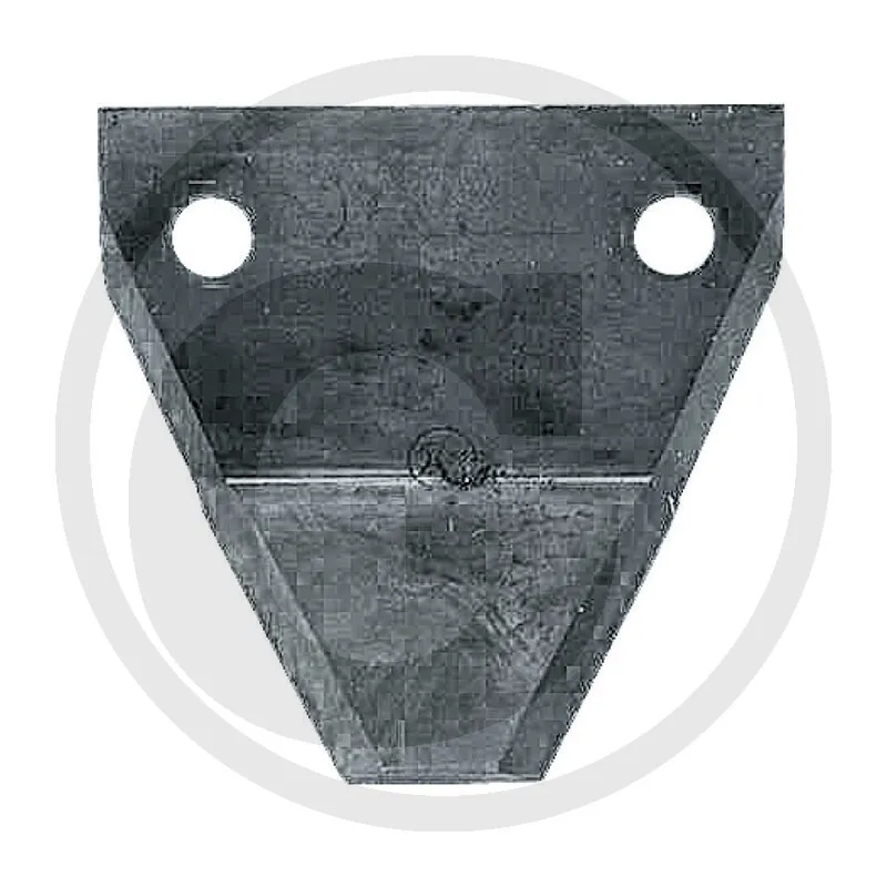 Põhupallipurustaja tera jõnksuga sile 76x80x3mm ¤8mm aukude vahe 51mm