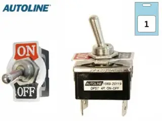 Lüliti 12/24V 15A ON-OFF (4 klemmi)
