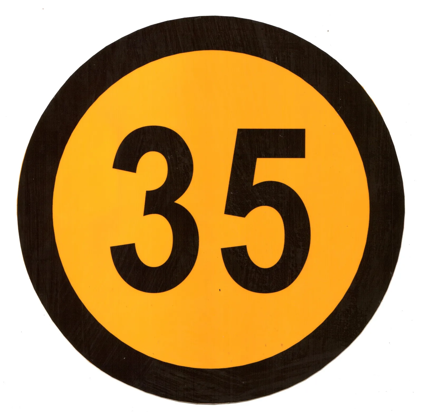 Kleebis 35km/h