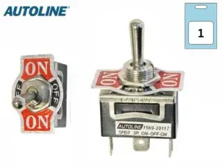 Lüliti 12/24V 15A ON-OFF-ON (3 klemmi)