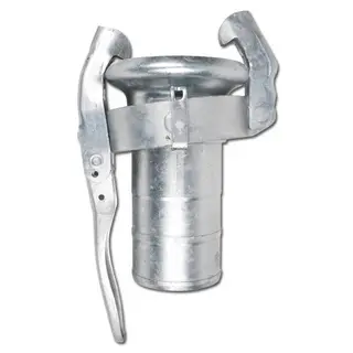 Slurry hose coupling, female, 5" 125mm, Perrot, with lock