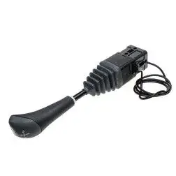 Joystick for 2-section hydraulic distributors with button (cables with egg-type ends)