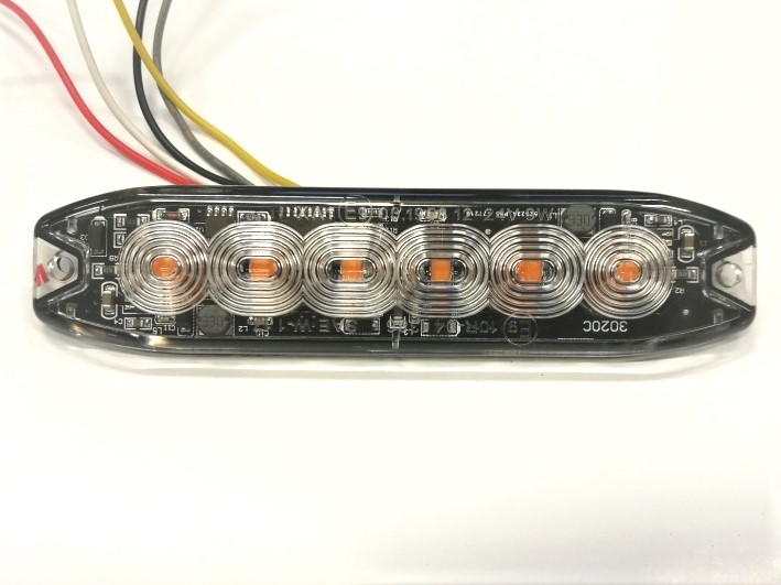 LED pinnapealne vilkur kollane 12/24V  20WECE R10,ECE R65