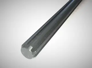 Splined shaft 8-spline L-620mm