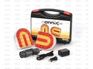 Magnetic LED towing lights 12V wireless/USB up to 20M IP65