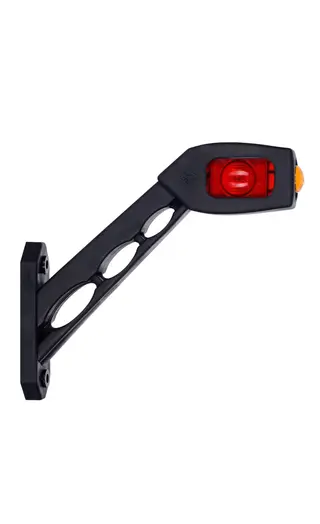 LED side marker light with stalk 12/24V right