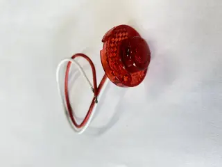 Küljetuli punane LED ¤30mm 12/24V