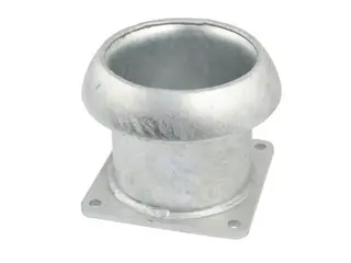 Slurry hose coupling flange 6" Male 150x150mm