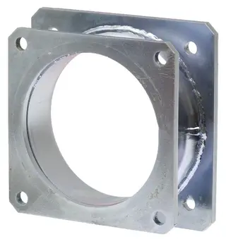 Adapter flange 6" 150x150 inner dim. 146→167