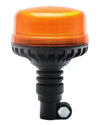 LED beacon with pin, amber 12/24V R65, R10 ,E9 , ECE