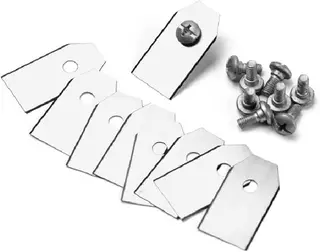 Robotic lawnmower blades 35x19x0.8mm Ø5mm Husqvarna,Garden 9668095-01,4087-20 60 pcs with bolts