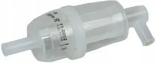 Kütusefilter diislile kõver ¤8mm voolikule