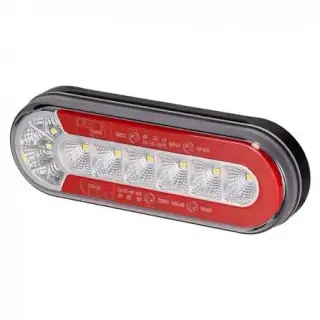 LED tagatuli 12/24V  163x58x25mm ECE R10,ECE R7,ECE R6,ECE R23